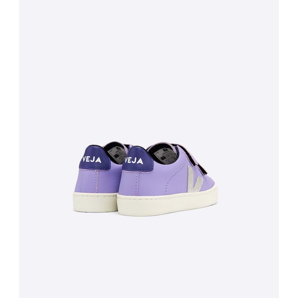 Kids' Veja ESPLAR CHROMEFREE Sneakers Purple | SG 830GSO